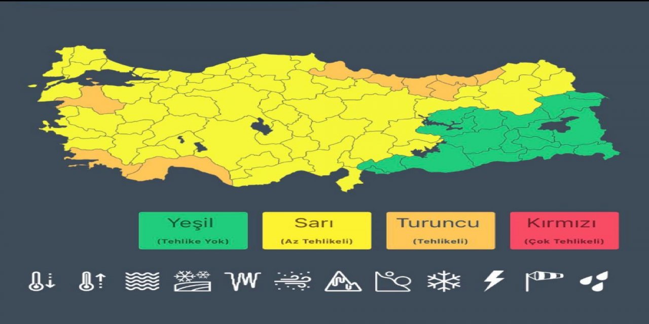 MUĞLA İÇİN AFAD' TAN TURUNCU KOD UYARISI!