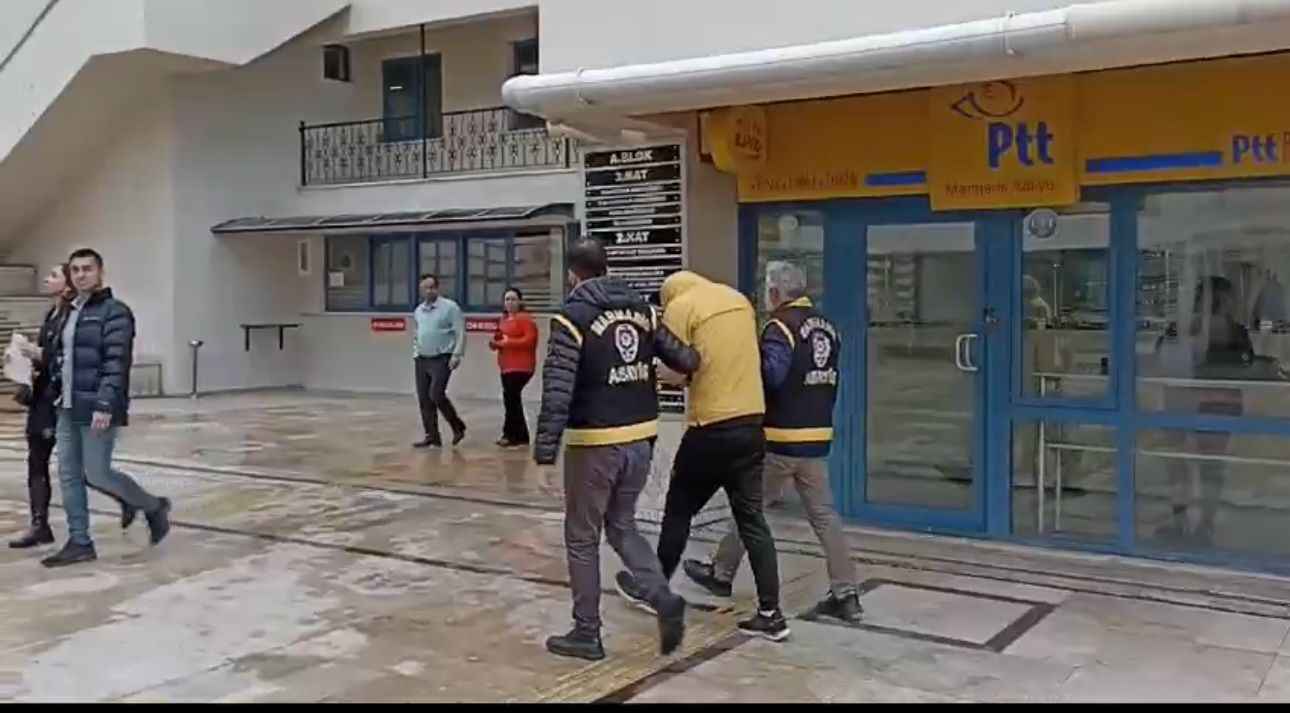 ARANAN SUÇ MAKİNESİNİ POLİSLER YAKALADI