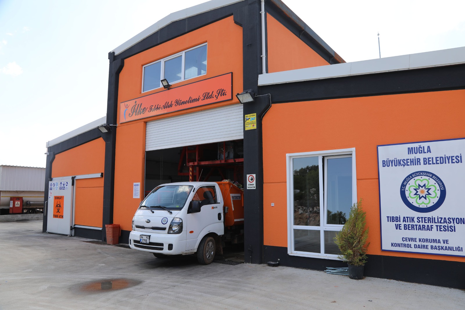 TIBBİ ATIKLAR BÜYÜKŞEHİRDE BERTARAF EDİLİYOR