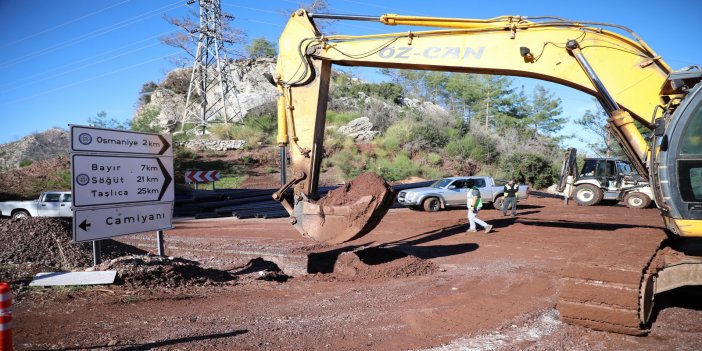 BOZBURUN İÇME SUYU HATTININ 14 KİLOMETRESİ TAMAMLANDI