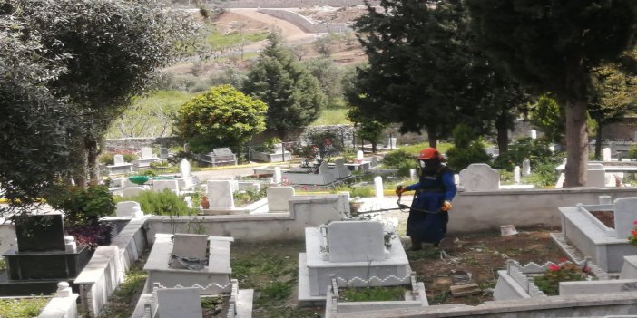 BÜYÜKŞEHİR'DEN BAYRAM ÖNCESİ TEMİZLİK