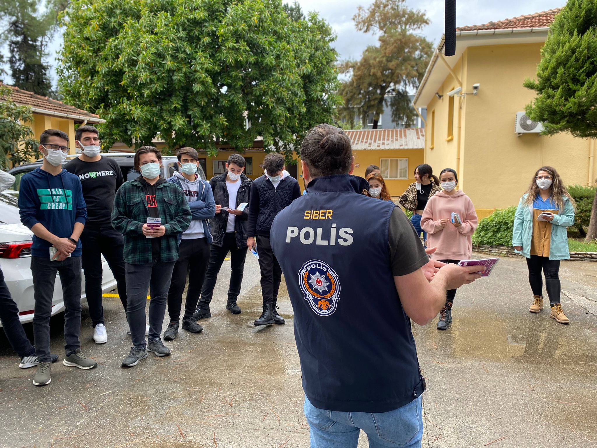 Marmaris'te öğrencilere "Siberay"projesi anlatıldı