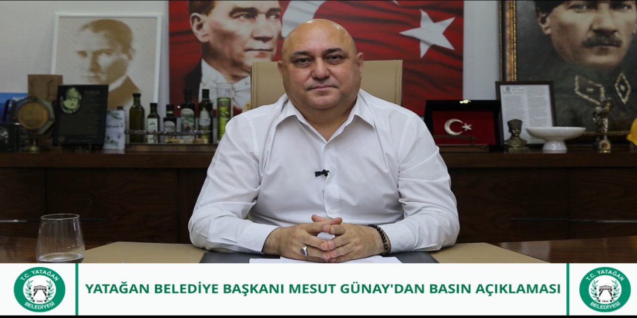 Yatağan Belediye Başkanı Mesut Günay‘dan basın açıklaması
