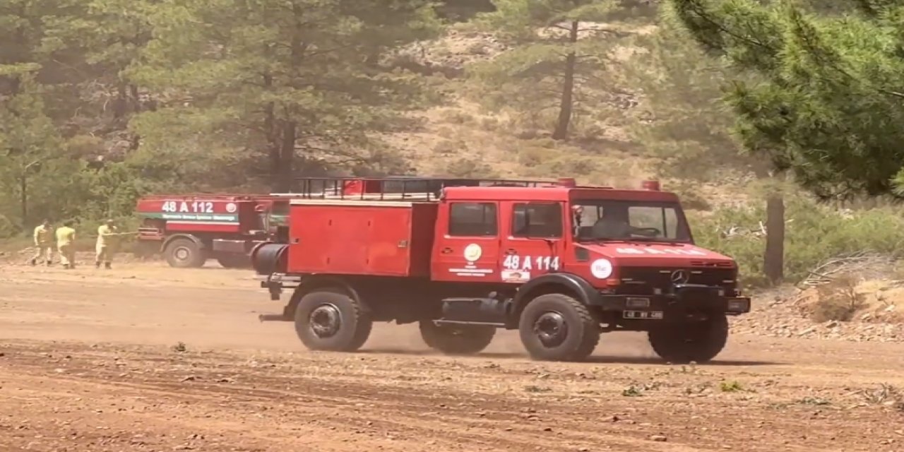 İçmeler'de mangal dumanı paniğe neden oldu