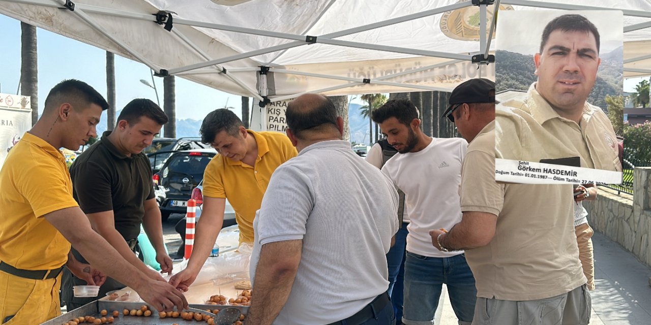 Marmaris'in Orman Şehidi Görkem Hasdemir dualarla anıldı