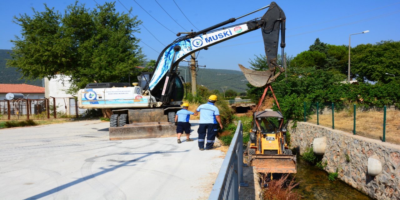 MUSKİ İl genelinde 1700 Km dere temizliği yaptı