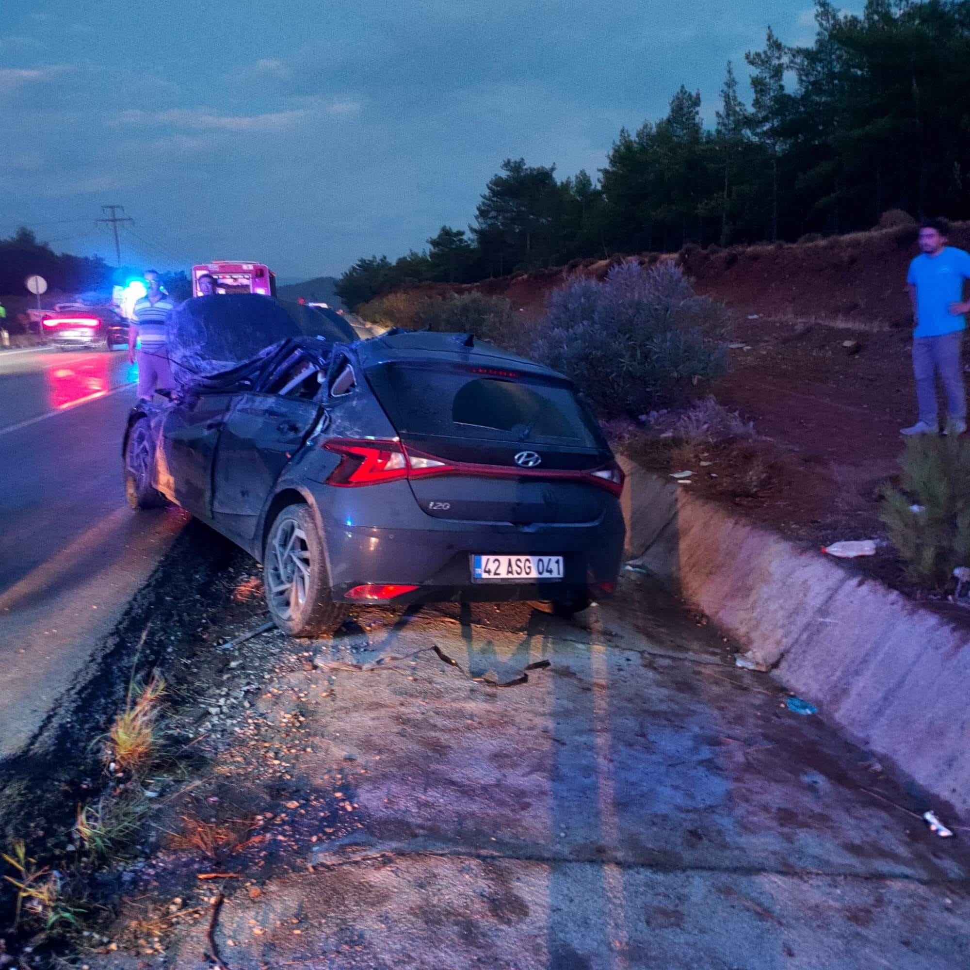 Fethiye'de 6 aracın karıştığı kazada ölü sayısı 2 ye yükseldi