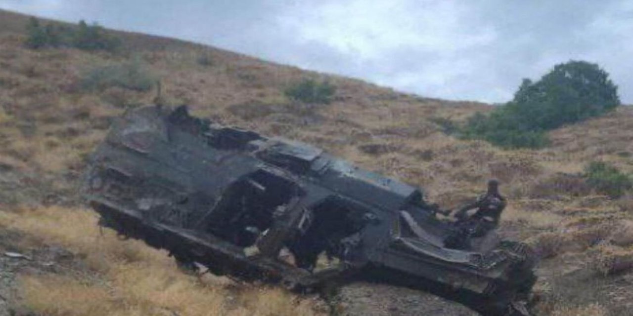 Tunceli'de askeri araç devrildi dört şehidimiz var