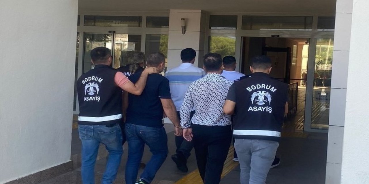 Bodrum'da silahlı çatışmada 11 tutuklama