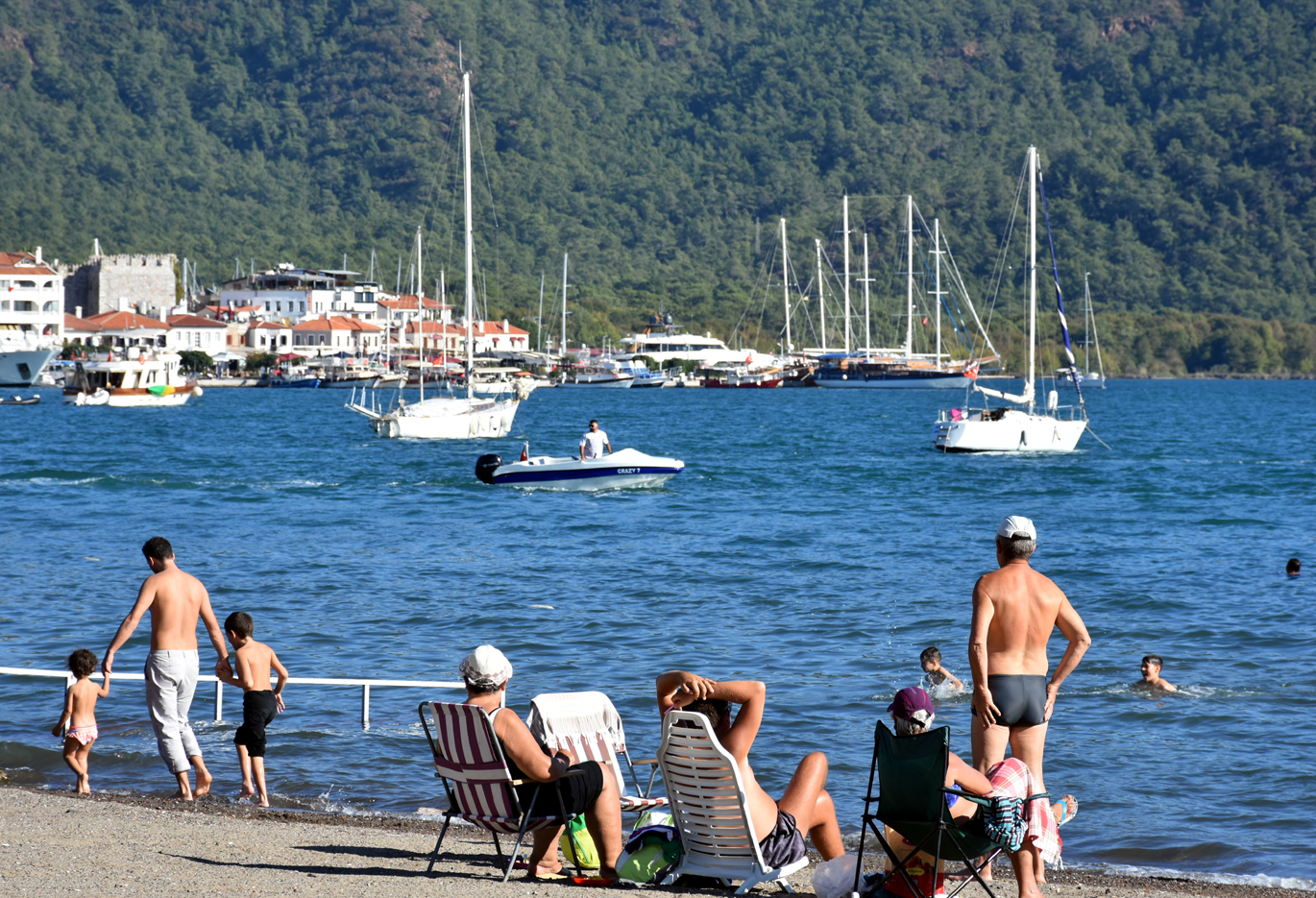 Kasım ayında yaz keyfi