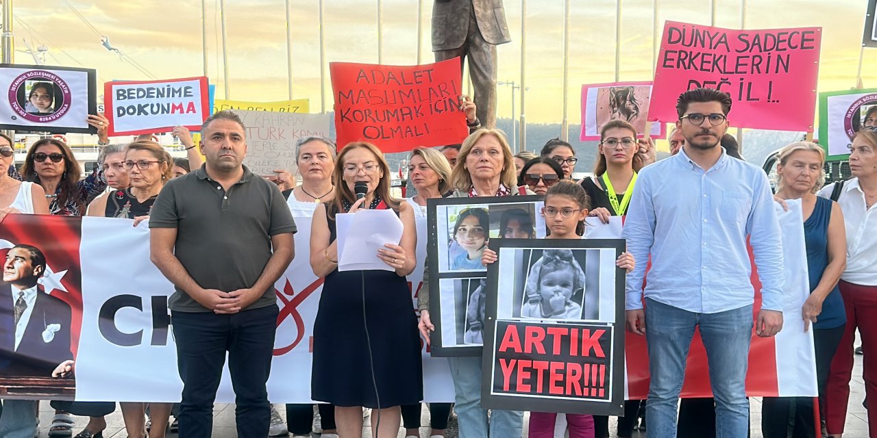 CHP Marmaris ilçe örgütü öldürülen kadınlar için yürüdü