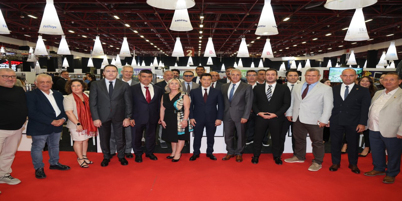Antalya turizm fuarının gözdesi Marmaris oldu