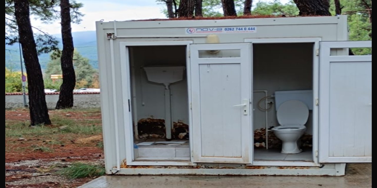 Akyaka'ya yakışmayan görüntüler
