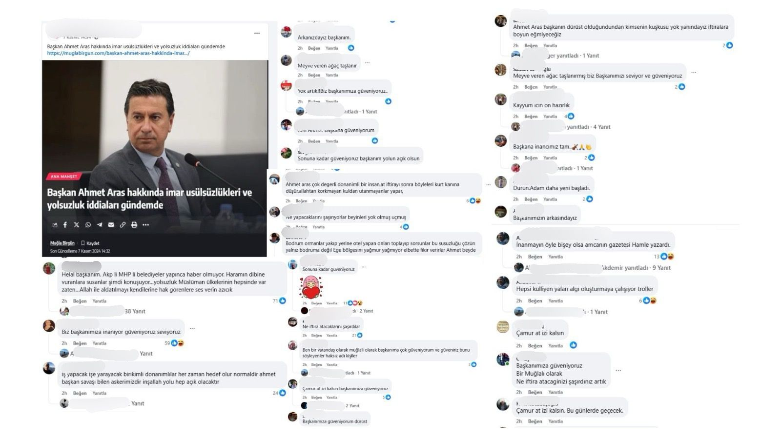 Başkan Aras’ı karalama kampanyasına sosyal medyada büyük tepki