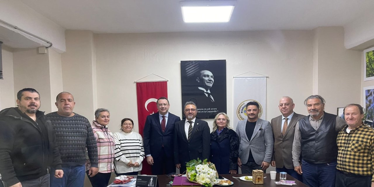 Marmaris Ticaret Odası’ndan Kent konseyine Ziyaret