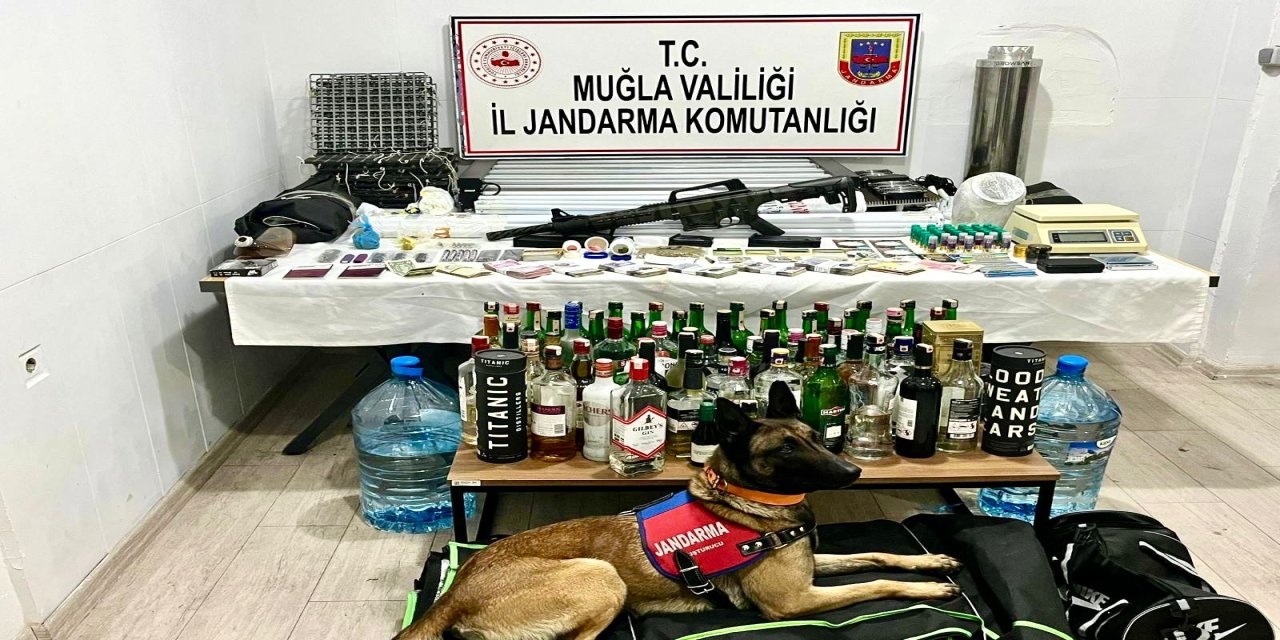 Marmaris’te uyuşturucu operasyonu