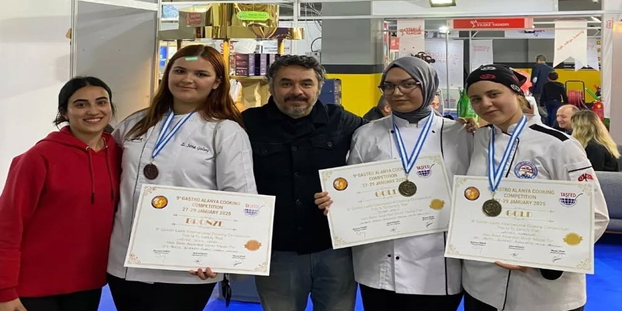 Muğlalı öğrenci aşçılara ödül