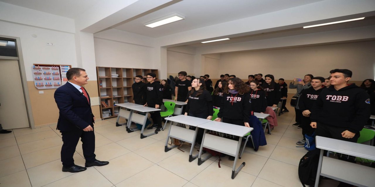 Muğla'da yeni dönemin ilk dersini Vali Akbıyık verdi