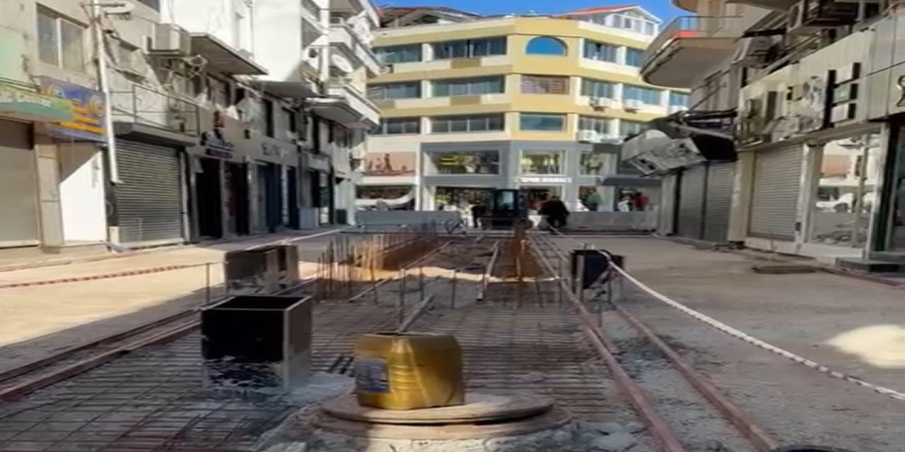 Marmaris Kapalıçarşı’da düzenlemeler devam ediyor