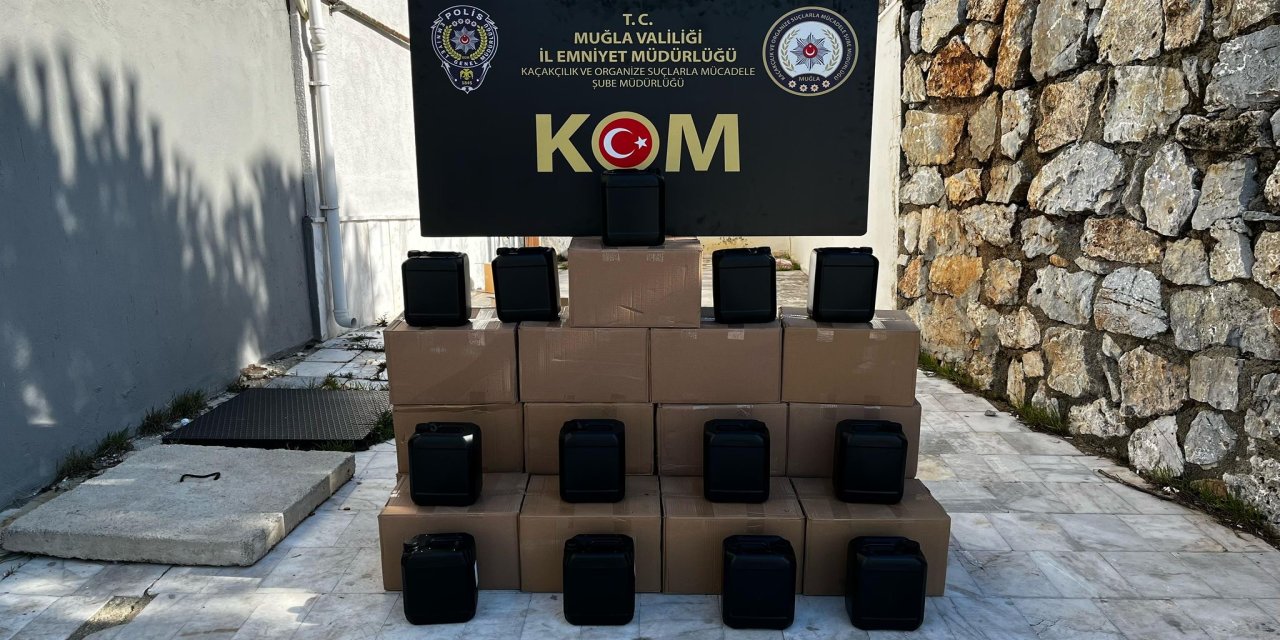 Muğla'da sahte alkol operasyonlarının ardı arkası kesilmiyor