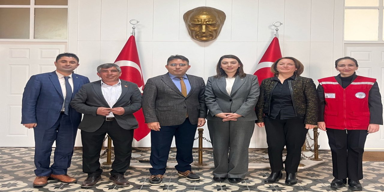 Marmaris Kaymakamı Kaya, Muğla Büyükşehir Belediyesi yetkililerini ağırladı