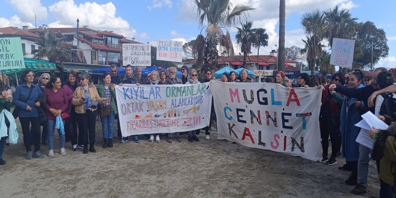 Çevrecilerden “ Akyaka uyuma ormana sahip çık” mesajı