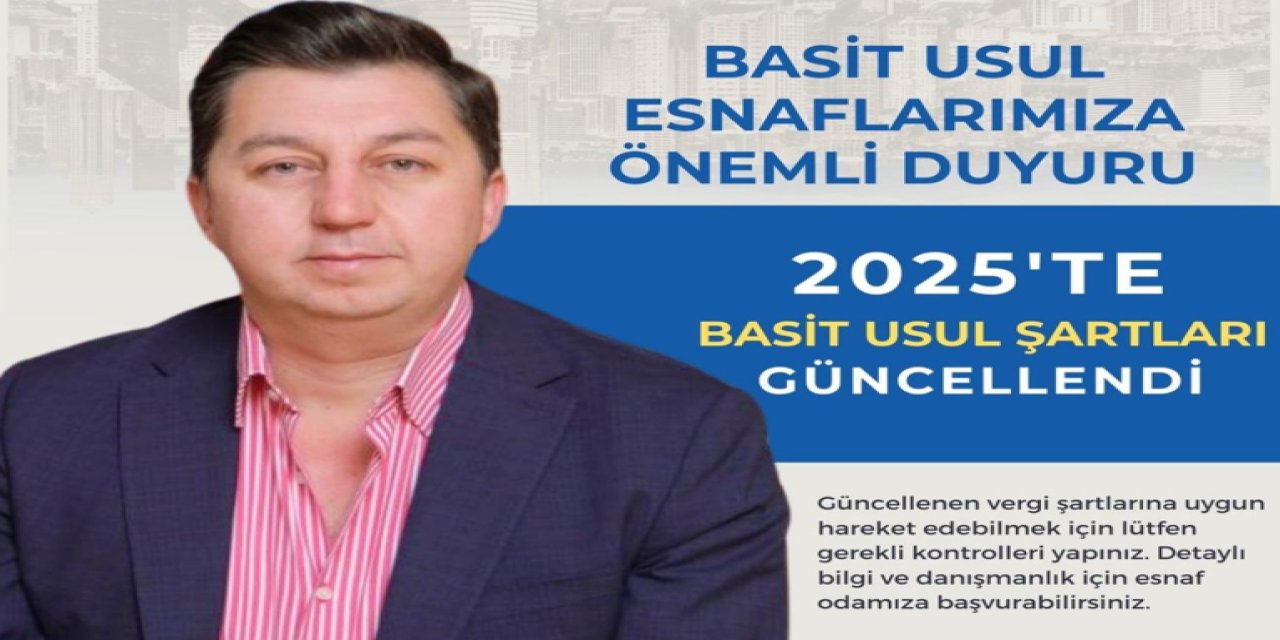 Marmaris Esnaf Odasından duyuru “Basit usulde vergilendirilen esnafa yeni hadler “