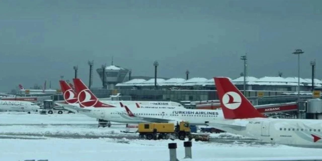 THY den hava koşulları sebebi ile sefer azaltma