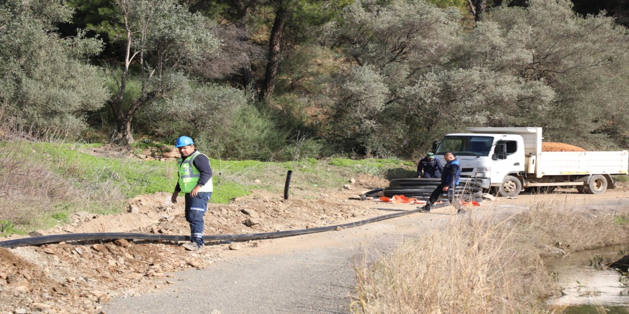 Muğla Ortaca'da su sıkıntısı ortadan kalkıyor
