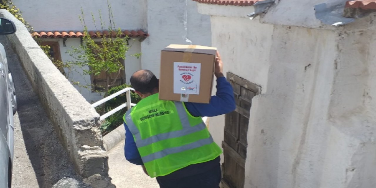 Muğla Büyükşehir belediyesinden ramazan desteği