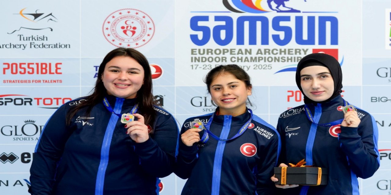 Büyükşehir sporcusu Hazal Burun’lu milli takım Avrupa ikincisi oldu