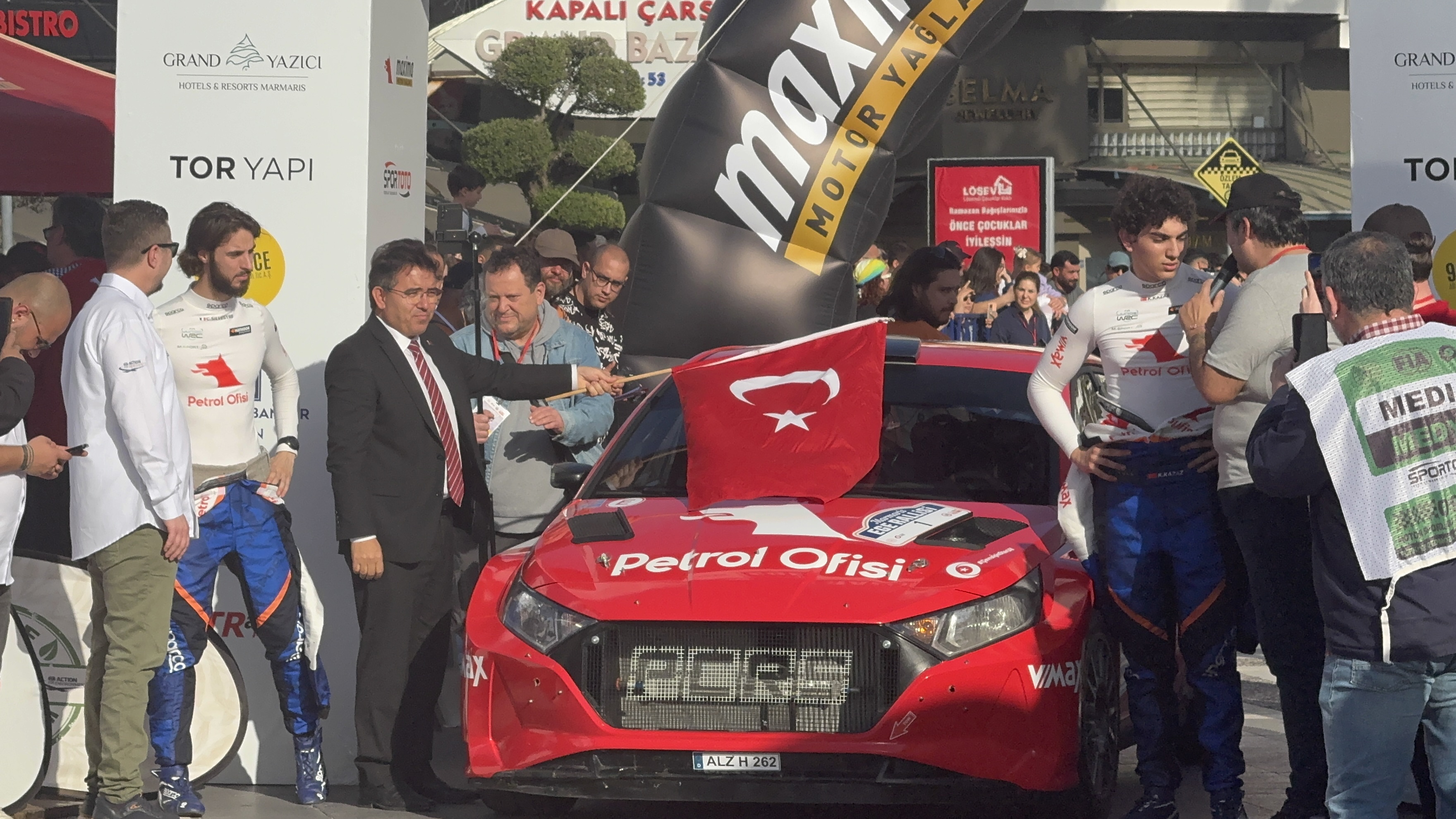 Ege rallisi Marmaris'te başladı