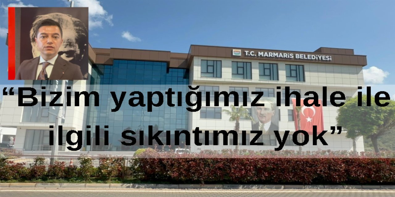 Başkan Acar Ünlü’den ihale iddialarına yanıt: “En ufak bir çekincemiz yok”
