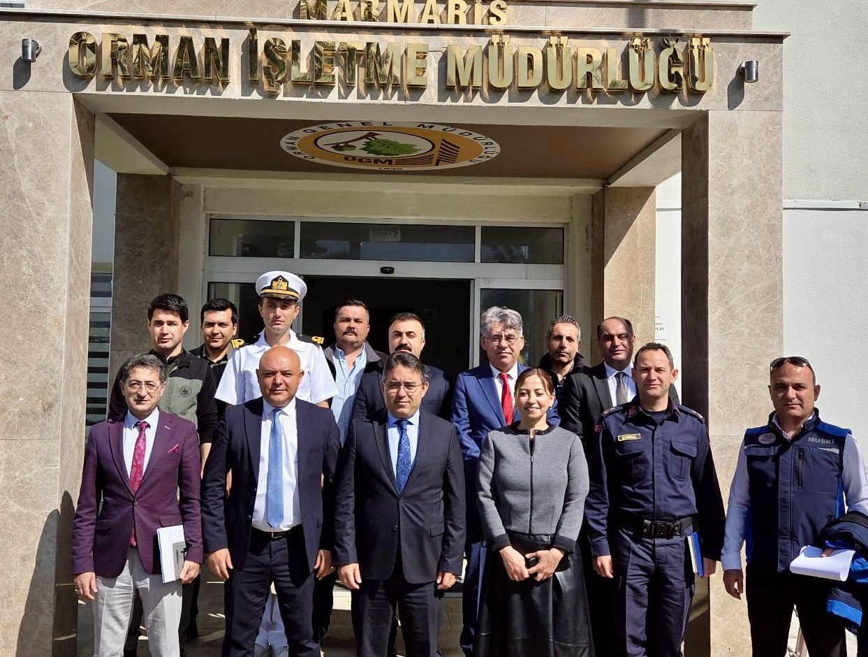 Marmaris protokolü orman yangınlarıyla mücadele için toplandı