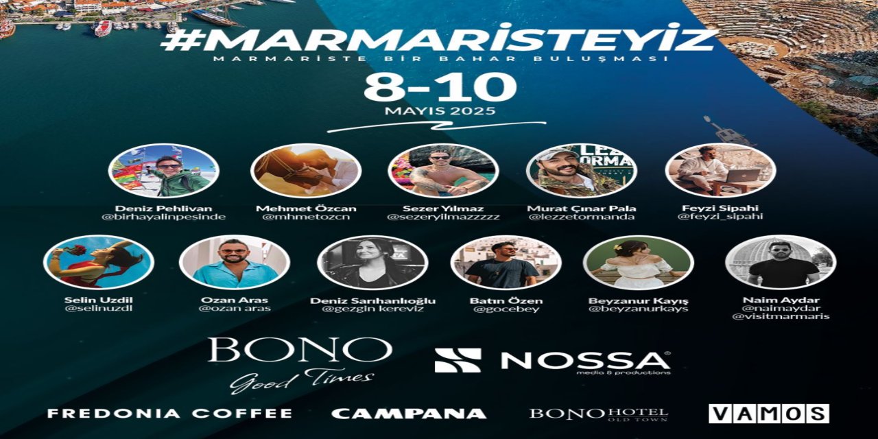Marmaris’te unutulmaz influencer buluşması!