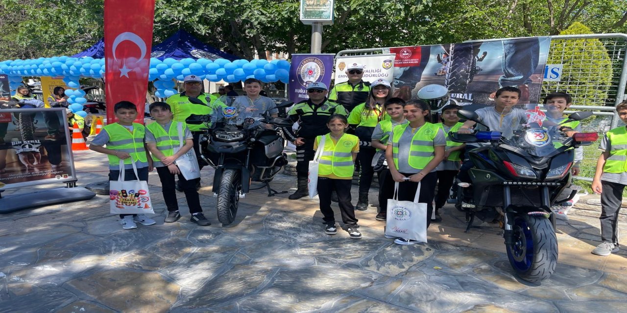 Muğla İl Emniyet Müdürlüğü’nden trafik  haftası’na özel anlamlı etkinlik