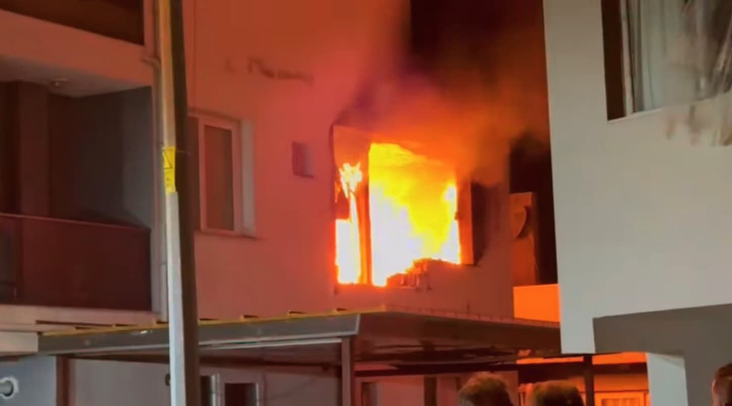Aydın'da bir evde doğalgaz patlaması : 1 yaralı