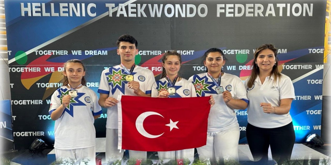 Muğla Büyükşehir sporcularından Yunanistan’da büyük başarı