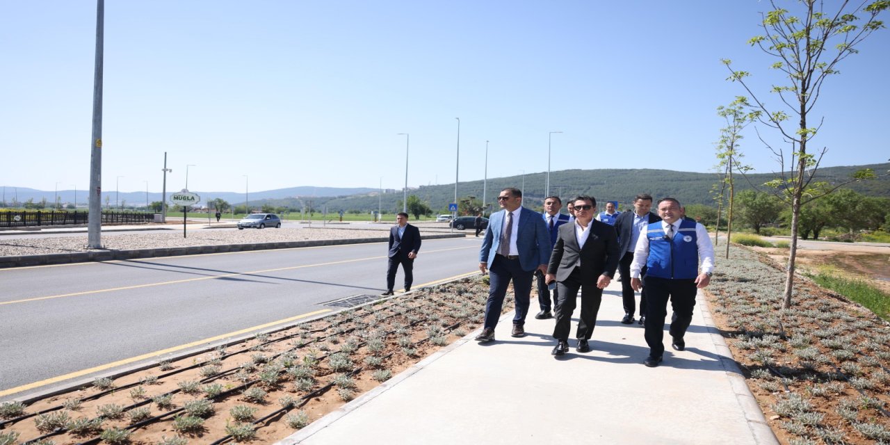Başkan Aras’tan saha incelemesi