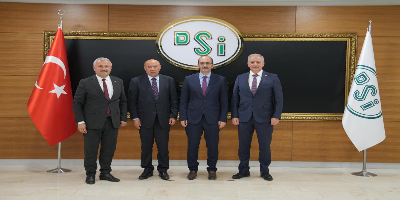 Muğla Milletvekilleri Mete ve Otgöz DSİ genel müdürünü ziyaret etti