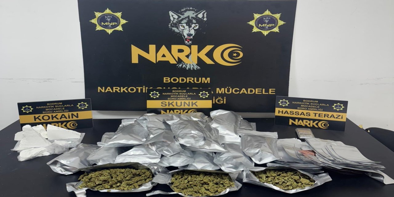Bodrum’da uyuşturucu operasyonunda bir kişi tutuklandı