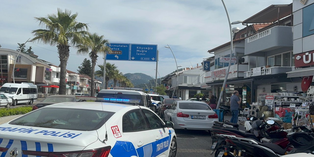 Marmaris’te bankacının şok eden hareketi