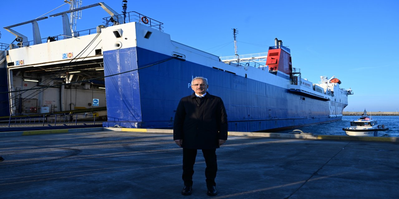 RO-RO gemileriyle taşınan araç sayısı üç kattan fazla arttı