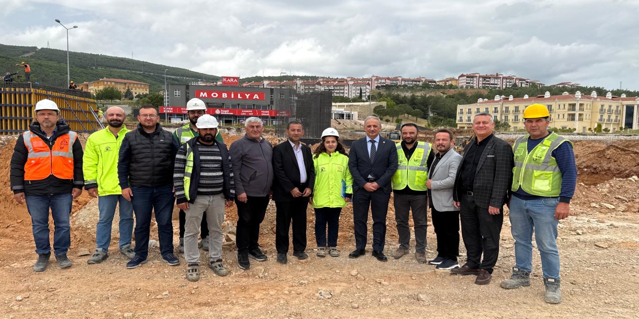 Muğla AK Parti Milletvekili yapımı devam eden kötekli kavşağını ziyaret etti