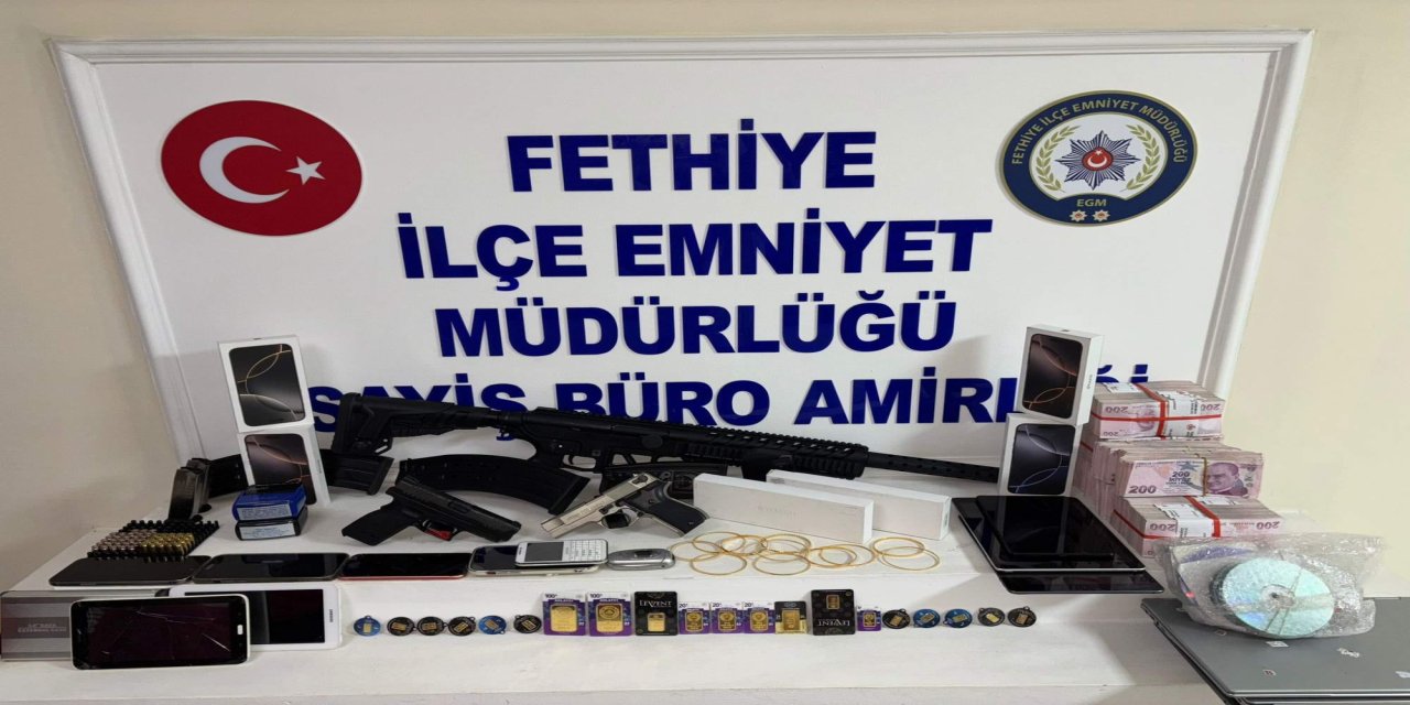 Fethiye'de dolandırıcılık operasyınu