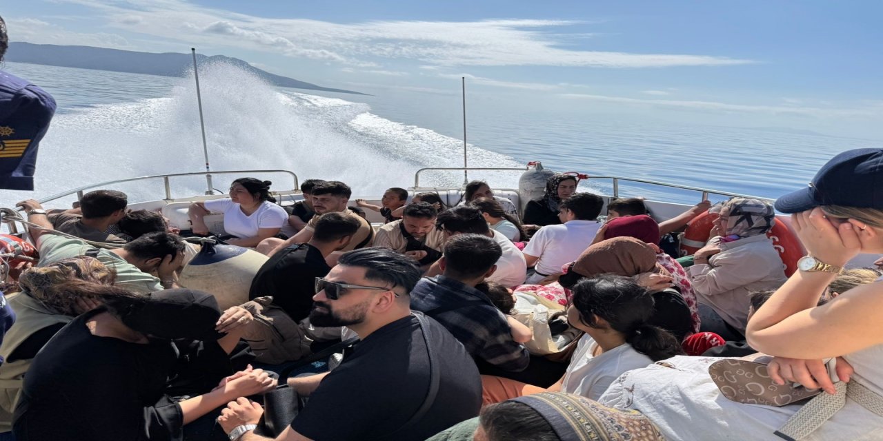 Bodrum’da 95 düzensiz göçmen yakalandı