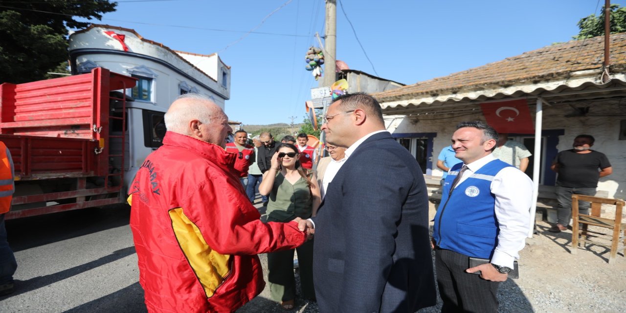 Muğla Büyükşehir’den yine Bodrum’a hizmet!
