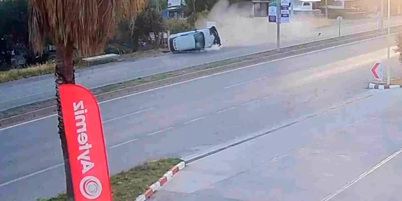 Bodrum'da trafik kazası meydana geldi