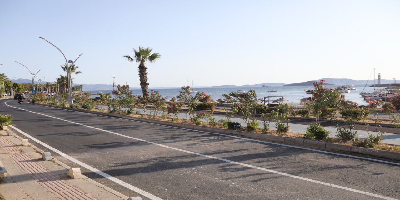 Bodrum Turgutreis yolu yenilendi