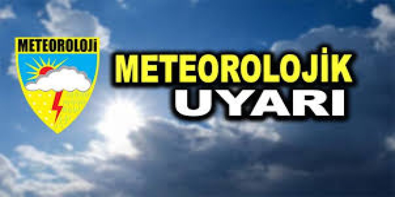 Meteoroloji'den gök gürültülü yağış uyarısı
